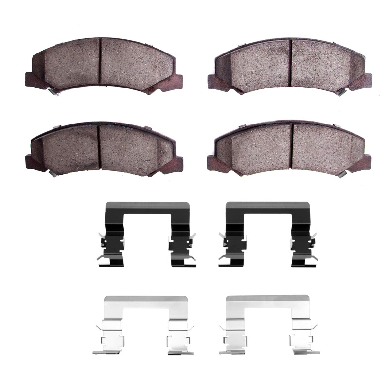 Picture of R1 06-16 Chevrolet Impala Limited Front Euro Ceramic Brake Pads and Hardware Kit