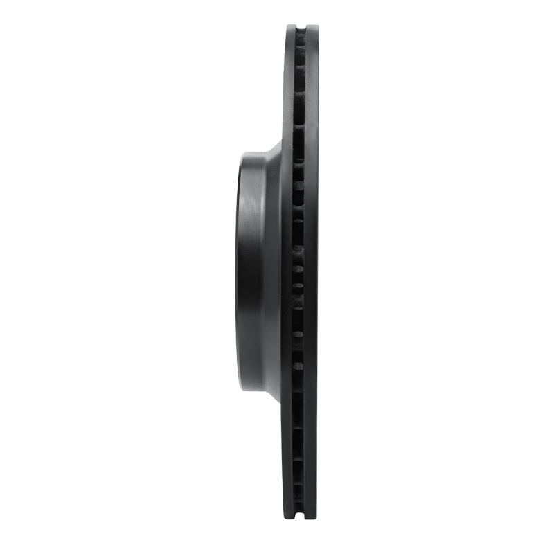 Picture of R1 20-26 Mercedes-Benz GLS580 Rear Left Drilled & Slotted Black Brake Rotor