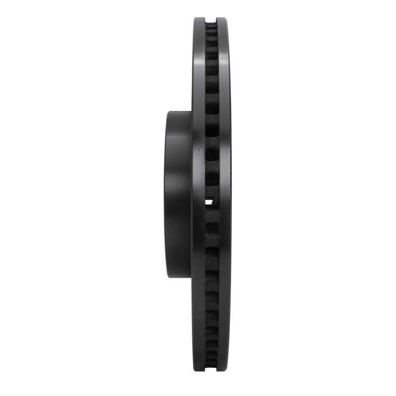 Picture of R1 16-25 Mazda CX-5 Front Right Drilled & Slotted Black Brake Rotor