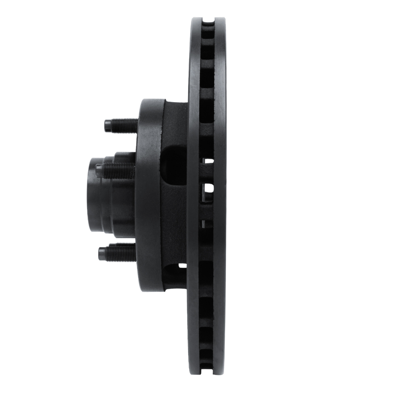 Picture of R1 06-12 Ford Ranger (Mexico) Front Right Drilled & Slotted Black Brake Rotor