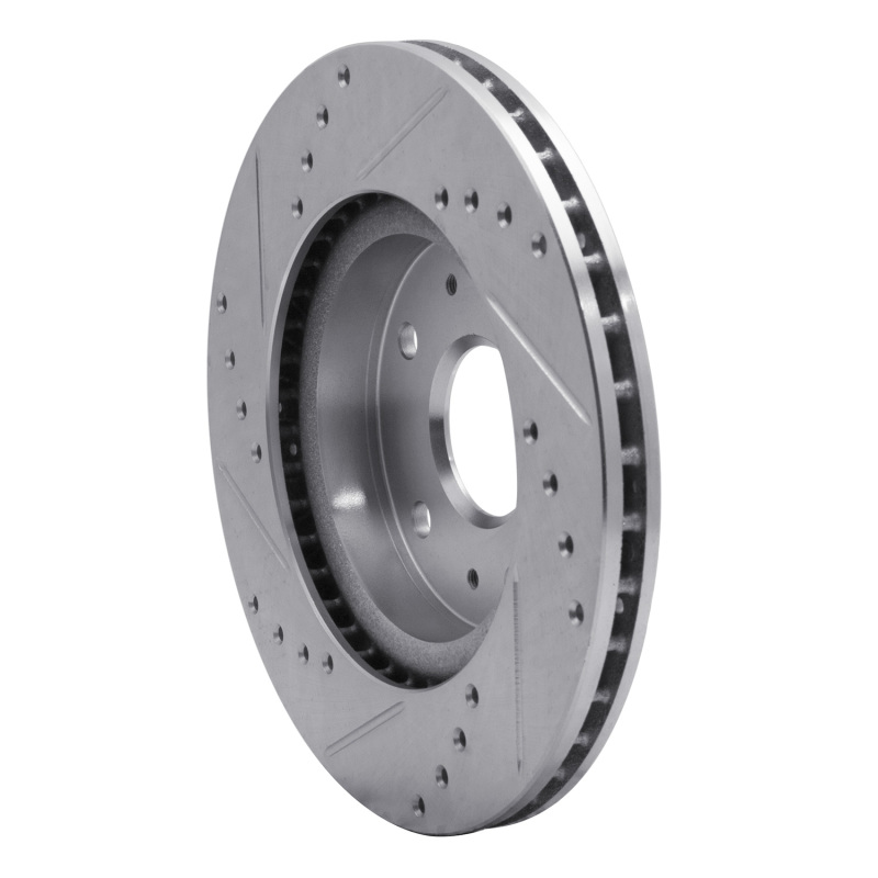 Picture of R1 07-19 Suzuki SX4 S-Cross (Mexico) Front Right Drilled & Slotted Silver Brake Rotor