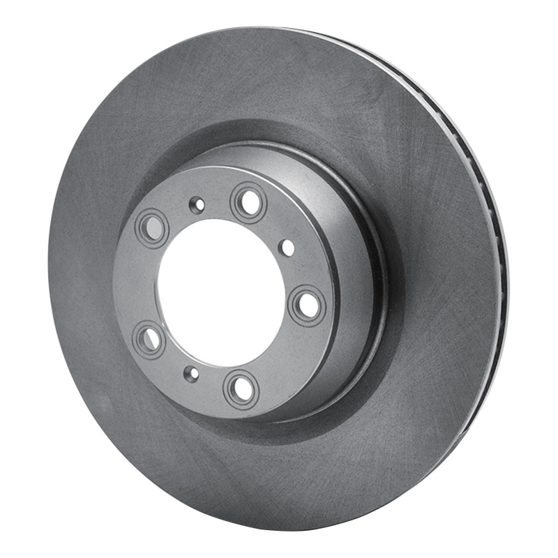 Picture of R1 07-16 Porsche Panamera Right Rear Drilled & Slotted Silver Brake Rotor
