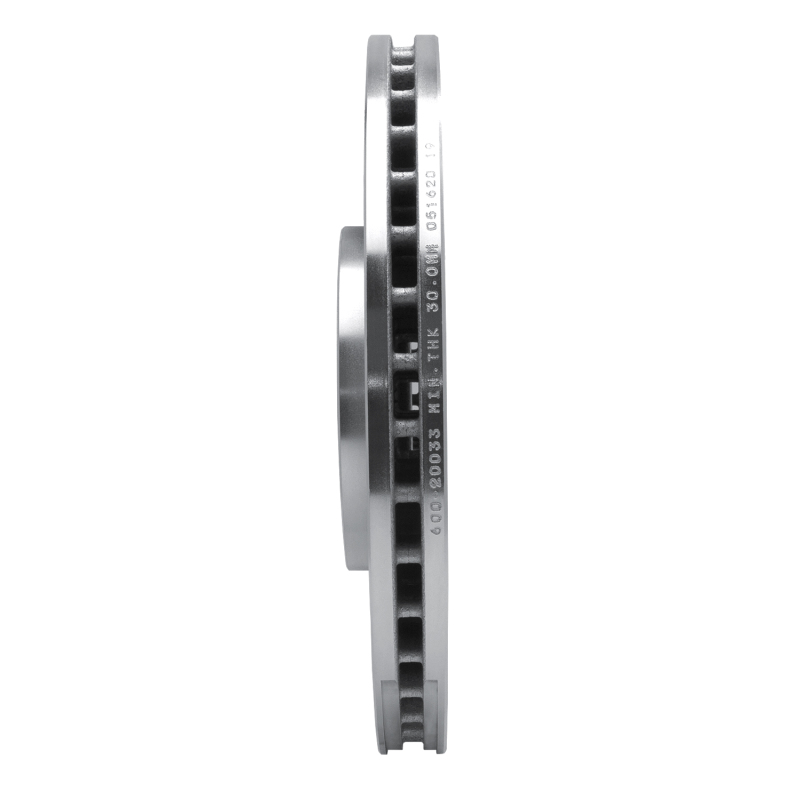 Picture of R1 17-20 Jaguar F-Pace Front Left Drilled & Slotted Silver Brake Rotor