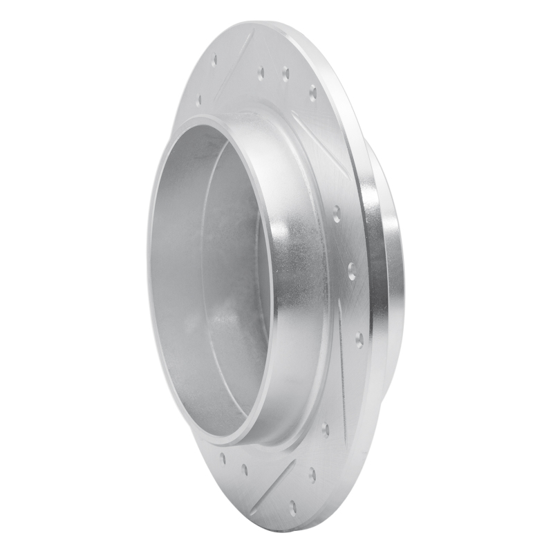 Picture of R1 95-97 Volvo 960 Rear Right Drilled & Slotted Silver Brake Rotor