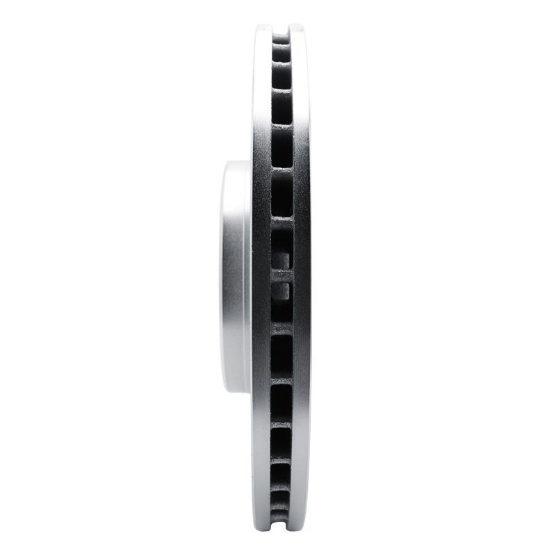 Picture of R1 17-25 Volvo V90 Front Left Drilled & Slotted Silver Brake Rotor