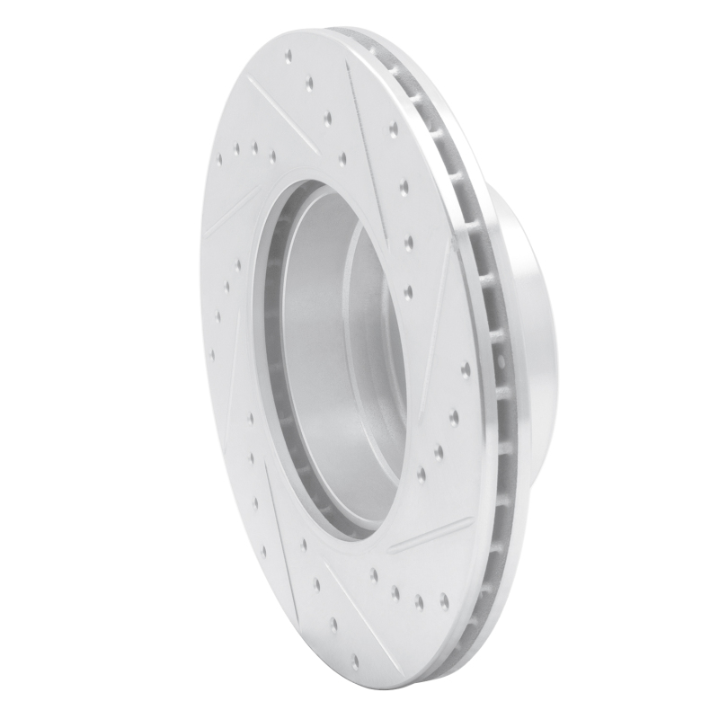 Picture of R1 96-03 BMW 525I (USA/Canada) Front Left Drilled & Slotted Silver Brake Rotor
