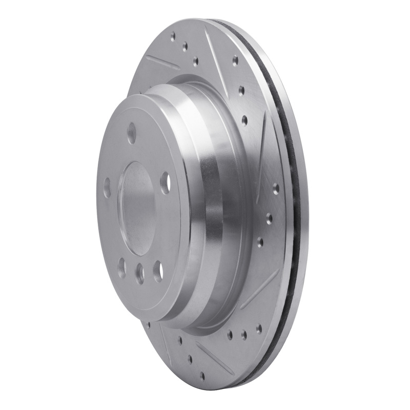 Picture of R1 06-20 BMW 420i (Mexico) Rear Right Drilled & Slotted Silver Brake Rotor