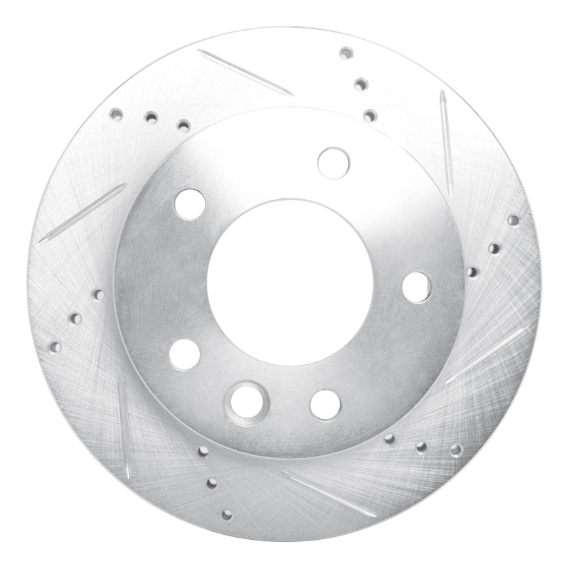Picture of R1 02-06 Dodge Sprinter 2500 Front Right Drilled & Slotted Silver Brake Rotor