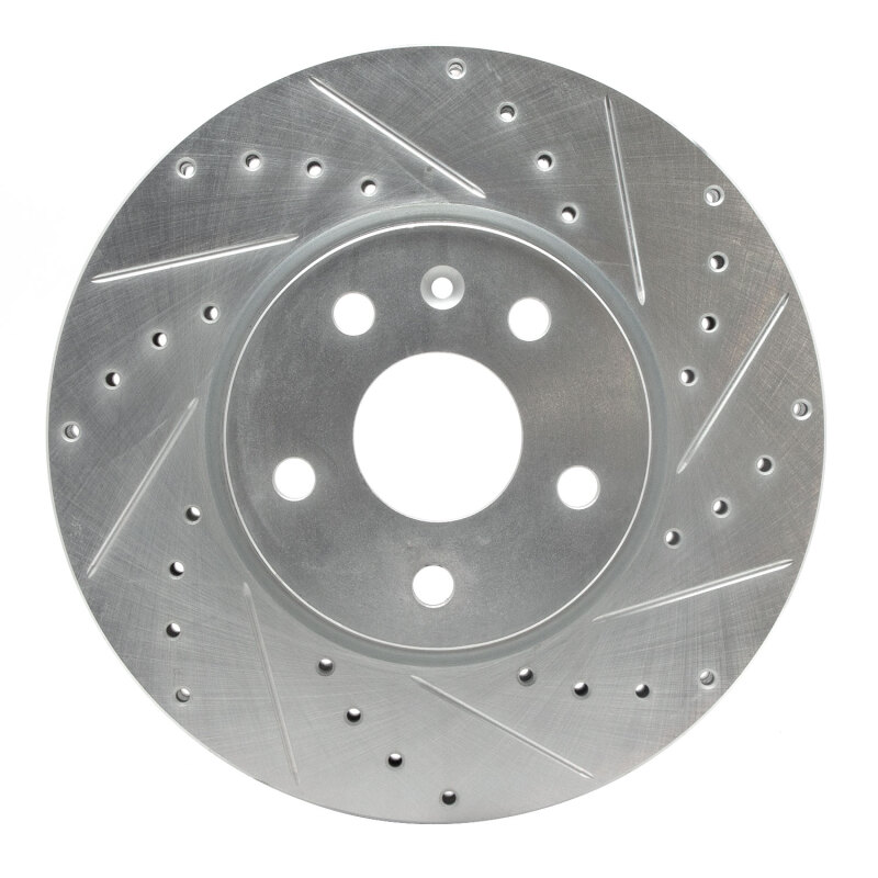 Picture of R1 10-25 Buick ALLURE Front Right Drilled & Slotted Silver Brake Rotor