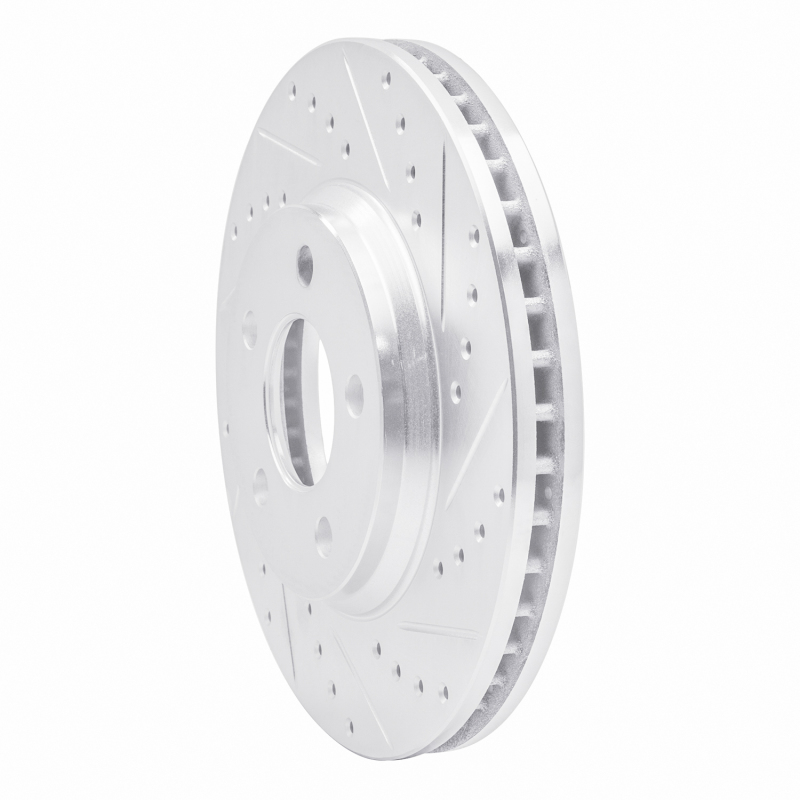 Picture of RNC Brake Rotor - Drill & Slot - R1 05-05 Buick Park Avenue Front Right Drilled & Slotted Silver Brake Rotor rnc631-47032R