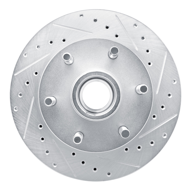 Picture of RNC Brake Rotor - Drill & Slot - R1 94-02 Chevrolet Express 2500 Front Right Drilled & Slotted Silver Brake Rotor rnc631-48031R