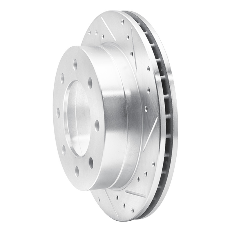Picture of RNC Brake Rotor - Drill & Slot - R1 03-05 Chevrolet Suburban 2500 Rear Right Drilled & Slotted Silver Brake Rotor rnc631-48048R