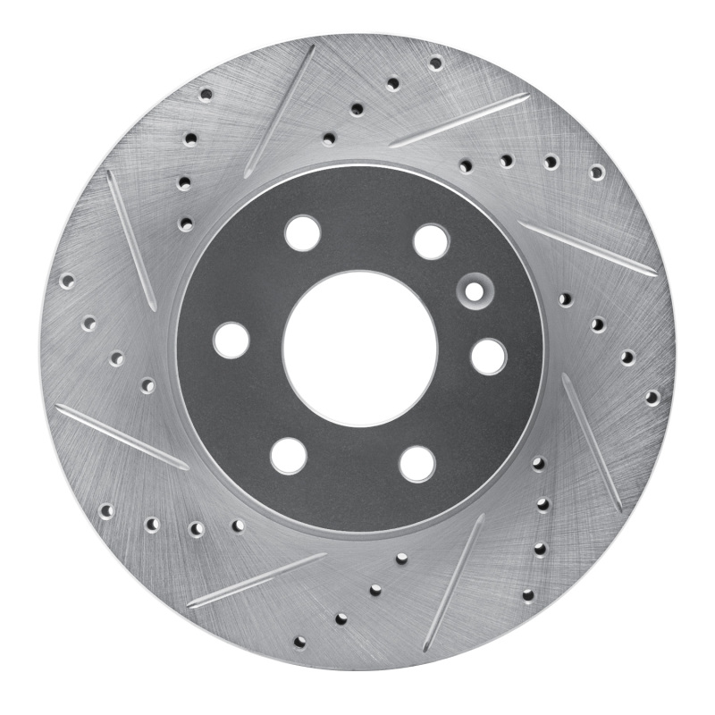 Picture of RNC Brake Rotor - Drill & Slot - R1 15-20 Chevrolet Colorado Front Left Drilled & Slotted Silver Brake Rotor rnc631-48062L