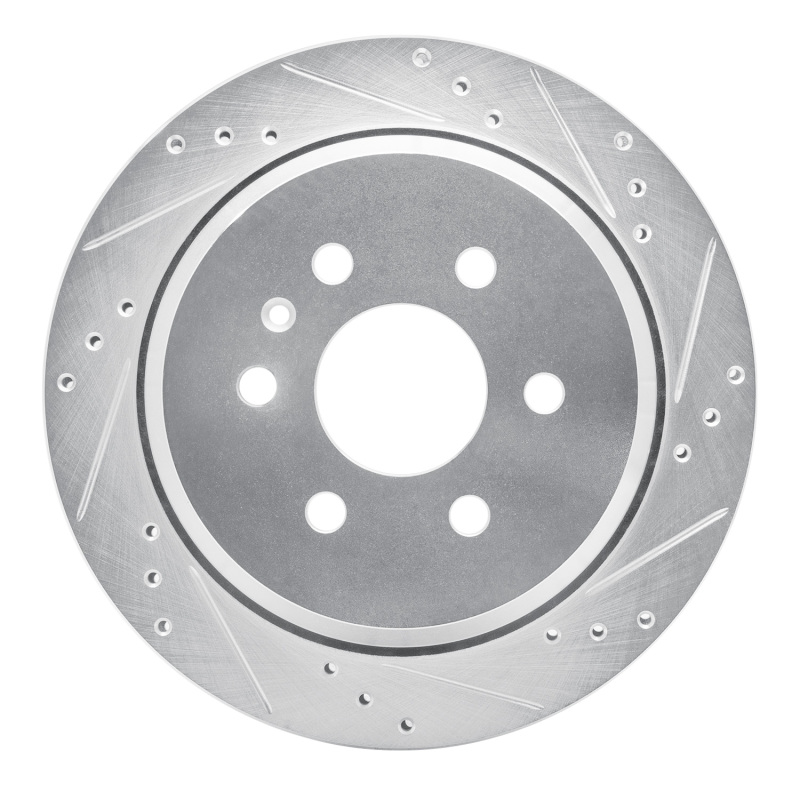 Picture of RNC Brake Rotor - Drill & Slot - R1 15-20 Chevrolet Colorado Rear Right Drilled & Slotted Silver Brake Rotor rnc631-48063R