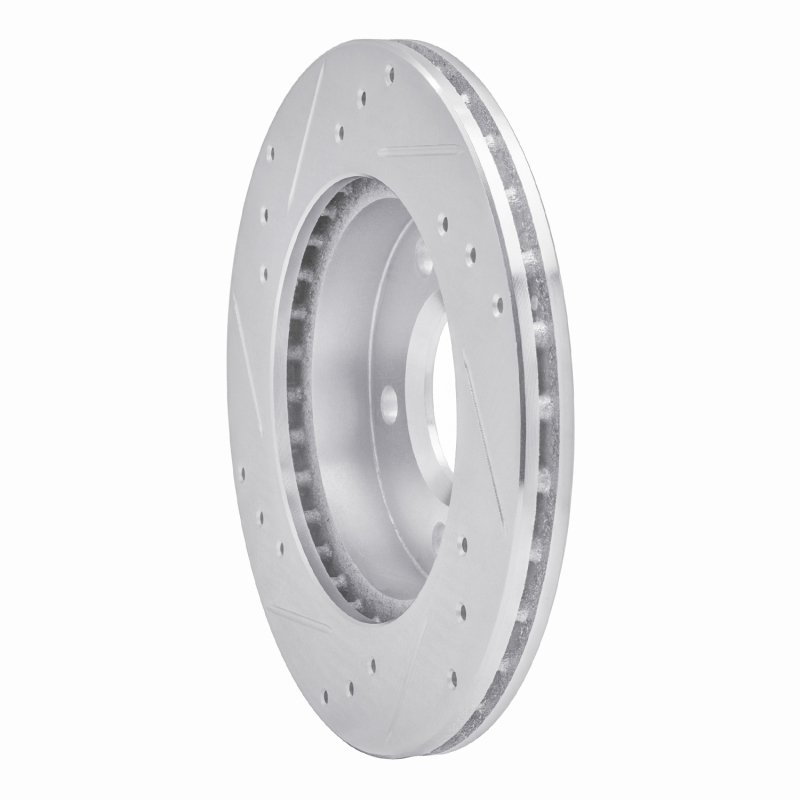 Picture of RNC Brake Rotor - Drill & Slot - R1 90-90 Pontiac 6000 Rear Right Drilled & Slotted Silver Brake Rotor rnc631-52008R