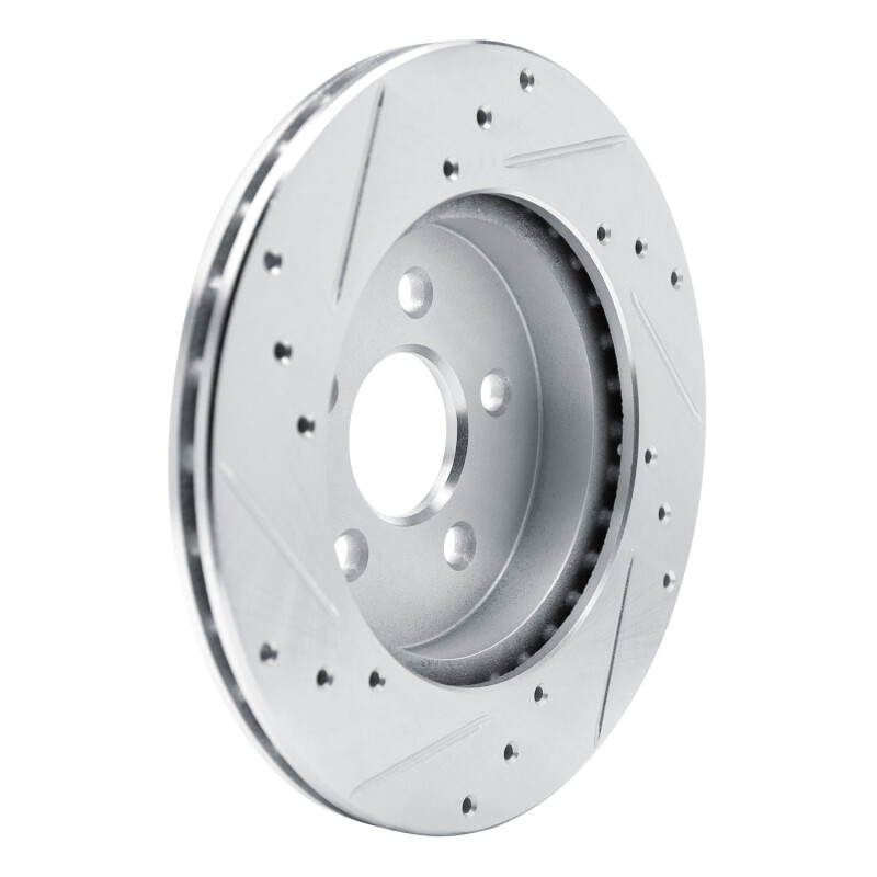 Picture of RNC Brake Rotor - Drill & Slot - R1 88-88 Pontiac Fiero Rear Right Front Right Drilled & Slotted Silver Brake Rotor rnc631-52009R