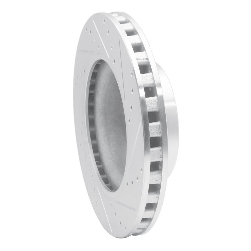 Picture of RNC Brake Rotor - Drill & Slot - R1 05-06 Pontiac GTO Front Left Drilled & Slotted Silver Brake Rotor rnc631-52016L