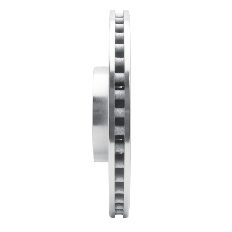 Picture of RNC Brake Rotor - Drill & Slot - R1 15-23 Ford Mustang Front Left Drilled & Slotted Silver Brake Rotor rnc631-54079L