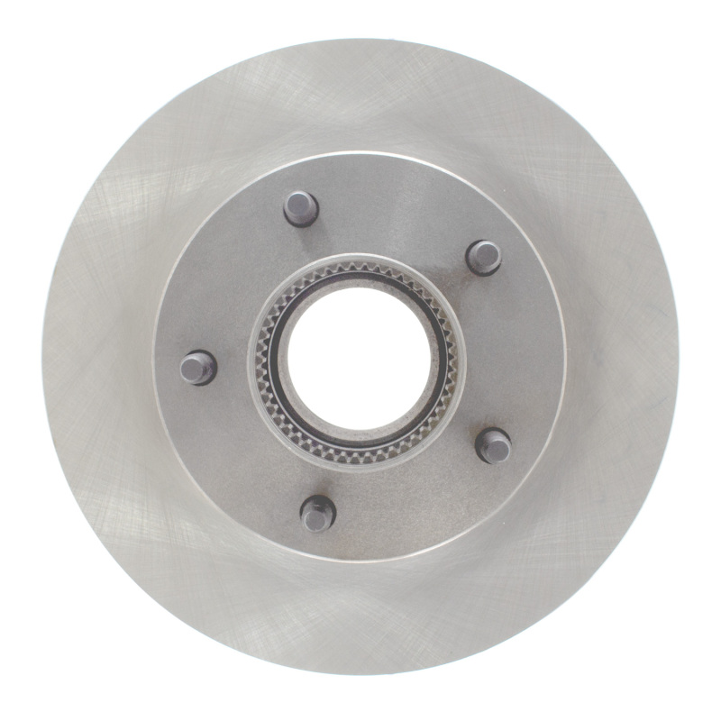 Picture of RNC Brake Rotor - Drill & Slot - R1 94-95 Ford BRONCO Front Left Drilled & Slotted Silver Brake Rotor rnc631-54237L