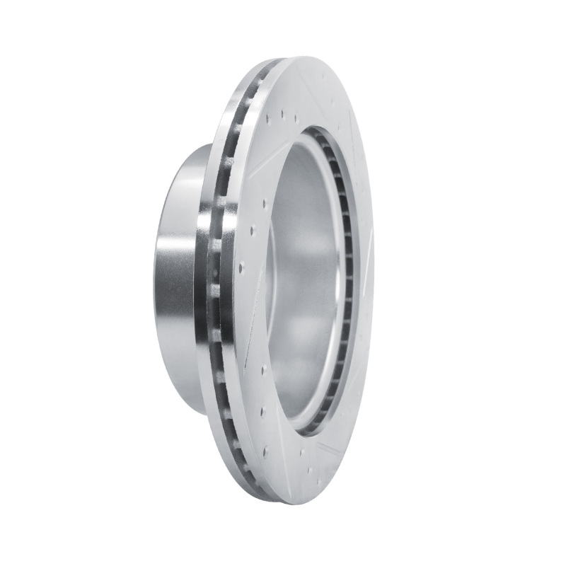 Picture of RNC Brake Rotor - Drill & Slot - R1 19-25 Ford BRONCO Rear Right Drilled & Slotted Silver Brake Rotor rnc631-54276R