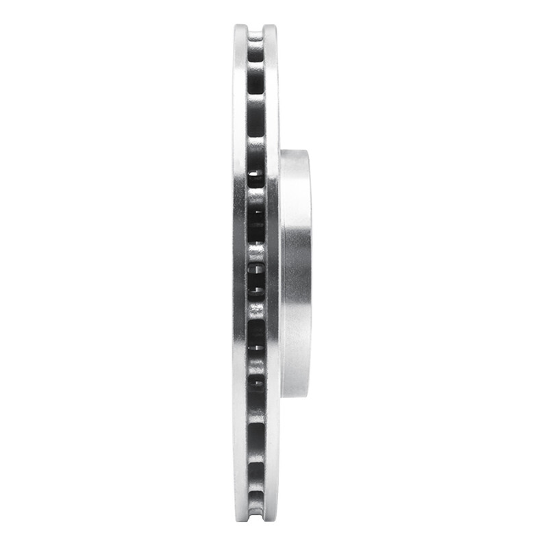 Picture of RNC Brake Rotor - Drill & Slot - R1 04-08 Acura TL Front Left Drilled & Slotted Silver Brake Rotor rnc631-58020L