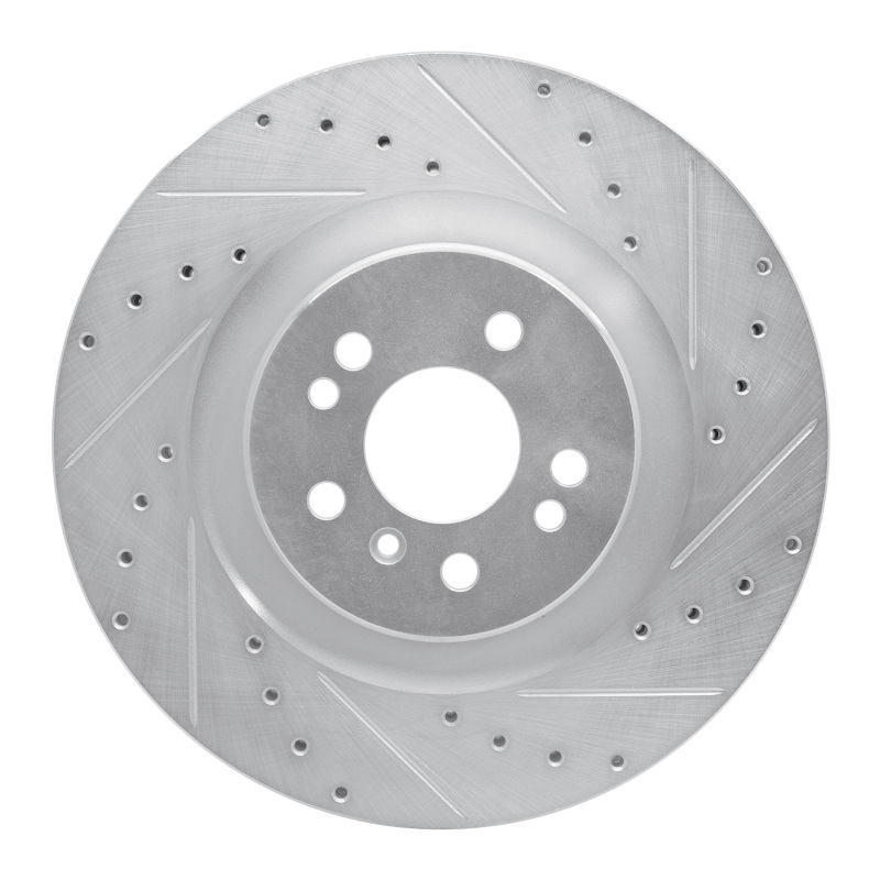 Picture of RNC Brake Rotor - Drill & Slot - R1 06-12 Mercedes-Benz ML320 Front Right Drilled & Slotted Silver Brake Rotor rnc631-63130R