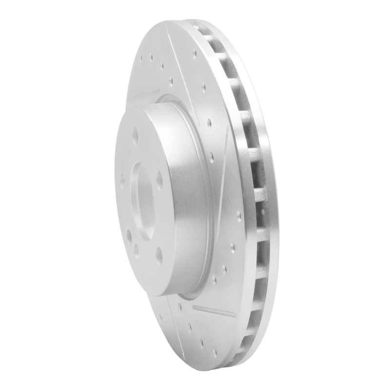 Picture of RNC Brake Rotor - Drill & Slot - R1 16-23 Mercedes-Benz Metris Front Right Drilled & Slotted Silver Brake Rotor rnc631-63158R