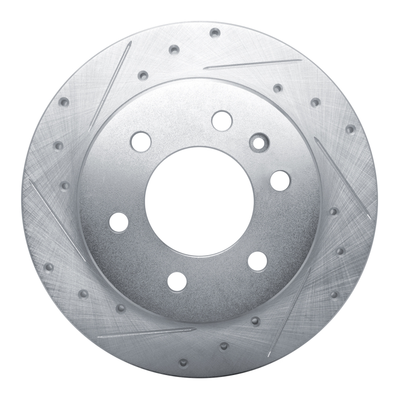 Picture of RNC Brake Rotor - Drill & Slot - R1 19-25 Freightliner SprintER 1500 Rear Left Drilled & Slotted Silver Brake Rotor rnc631-63175L