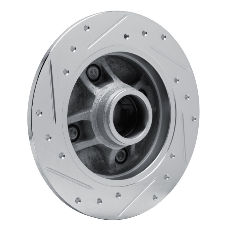 Picture of RNC Brake Rotor - Drill & Slot - R1 88-88 Nissan Maxima Rear Right Drilled & Slotted Silver Brake Rotor rnc631-67032R