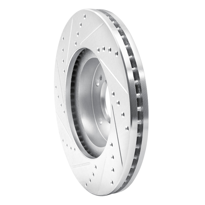 Picture of RNC Brake Rotor - Drill & Slot - R1 97-01 Infiniti Q45 Front Right Drilled & Slotted Silver Brake Rotor rnc631-68005R