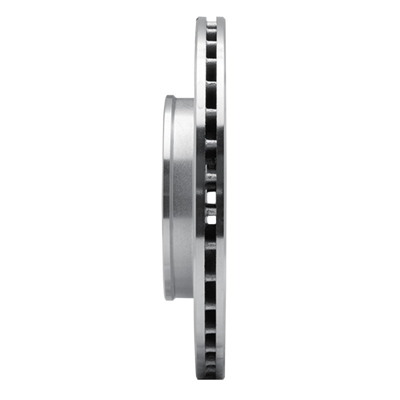 Picture of RNC Brake Rotor - Drill & Slot - R1 84-87 Audi 4000 Quattro Front Left Drilled & Slotted Silver Brake Rotor rnc631-73005L