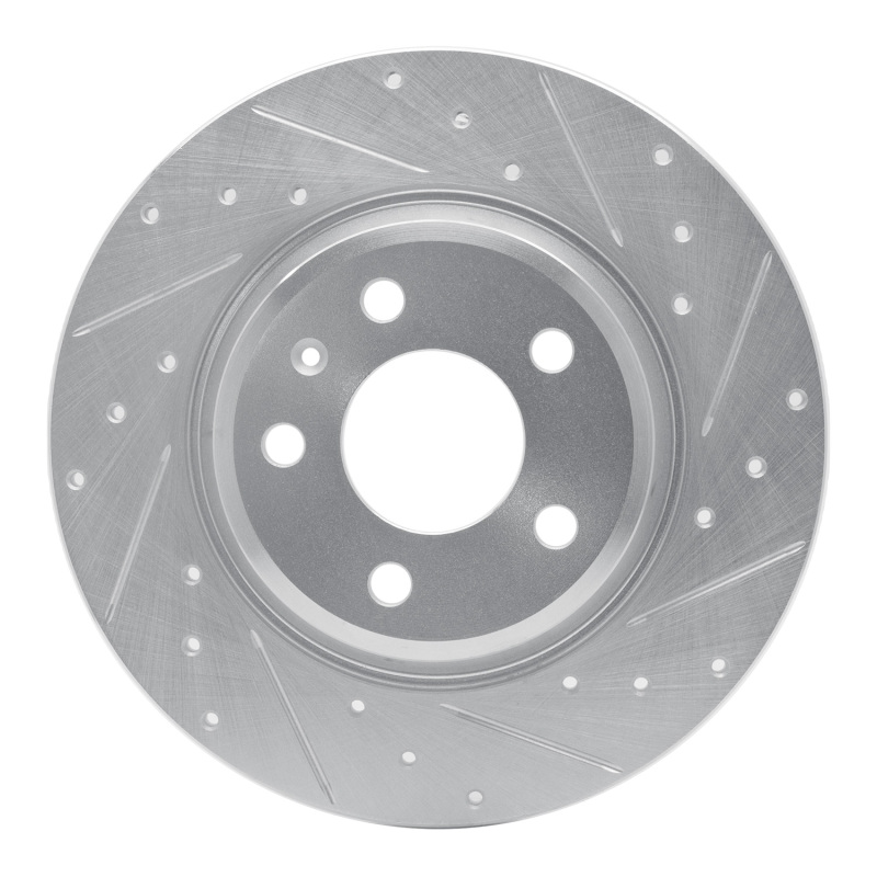 Picture of RNC Brake Rotor - Drill & Slot - R1 08-25 Audi Q5 (USA/Canada Excl Hybrid) Rear Right Drilled & Slotted Silver Brake Rotor rnc631-73061R