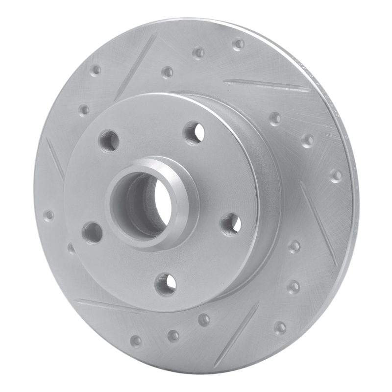 Picture of RNC Brake Rotor - Drill & Slot - R1 92-98 Volkswagen Passat (USA/Canada) Rear Left Drilled & Slotted Silver Brake Rotor rnc631-74010L