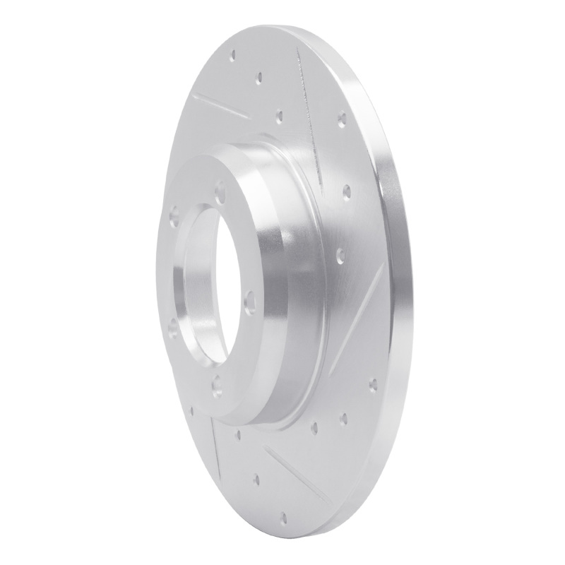 Picture of RNC Brake Rotor - Drill & Slot - R1 75-83 Toyota Pickup Front Right Drilled & Slotted Silver Brake Rotor rnc631-76092R