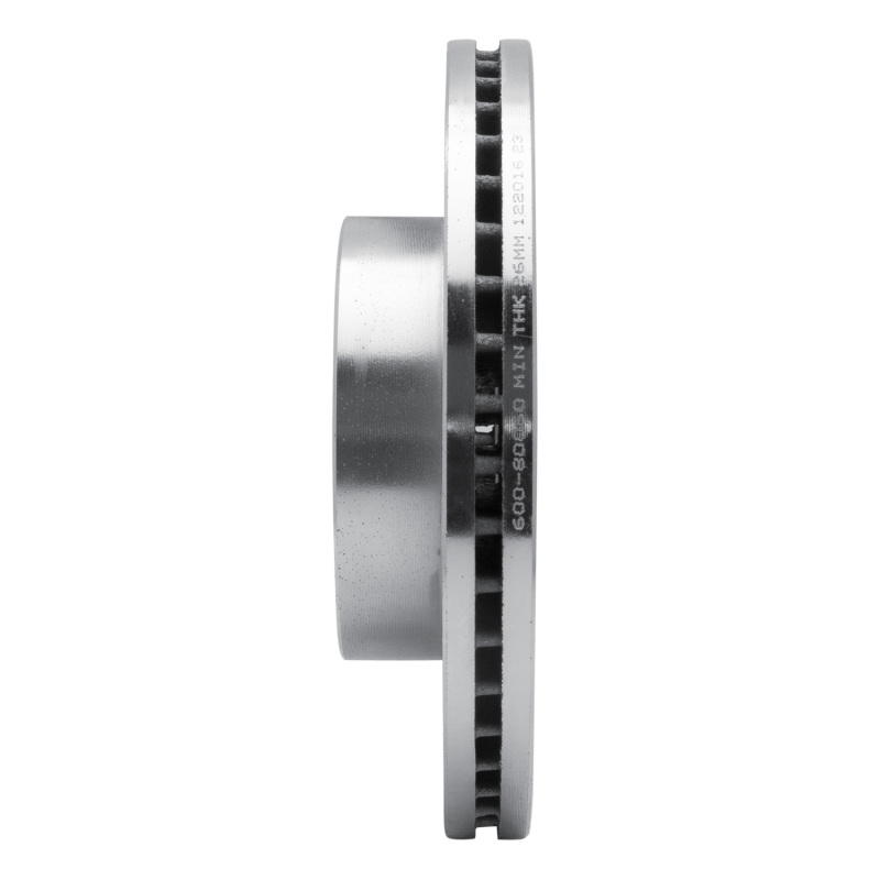 Picture of RNC Brake Rotor - Drill & Slot - R1 92-95 Mazda MPV Front Left Drilled & Slotted Silver Brake Rotor rnc631-80060L