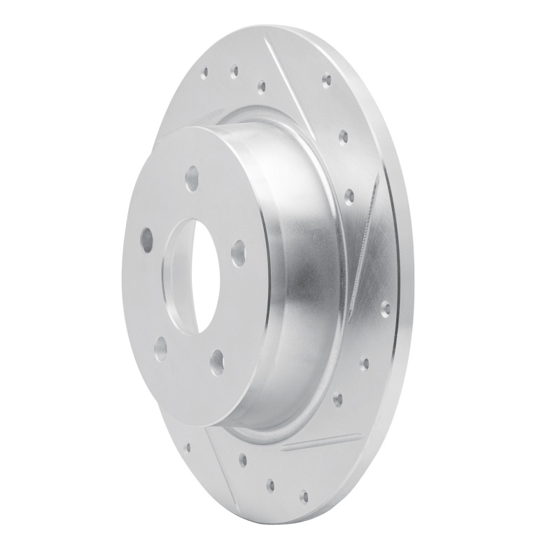 Picture of RNC Brake Rotor - Drill & Slot - R1 99-03 Renault SCENIC (Mexico) Rear Right Drilled & Slotted Silver Brake Rotor rnc631-92062R