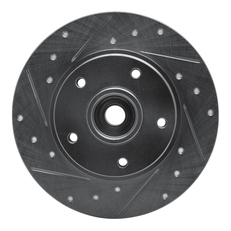Picture of RNC Brake Rotor - Drill & Slot - R1 11-15 Renault Fluence (Mexico) Rear Left Drilled & Slotted Silver Brake Rotor rnc631-92083L