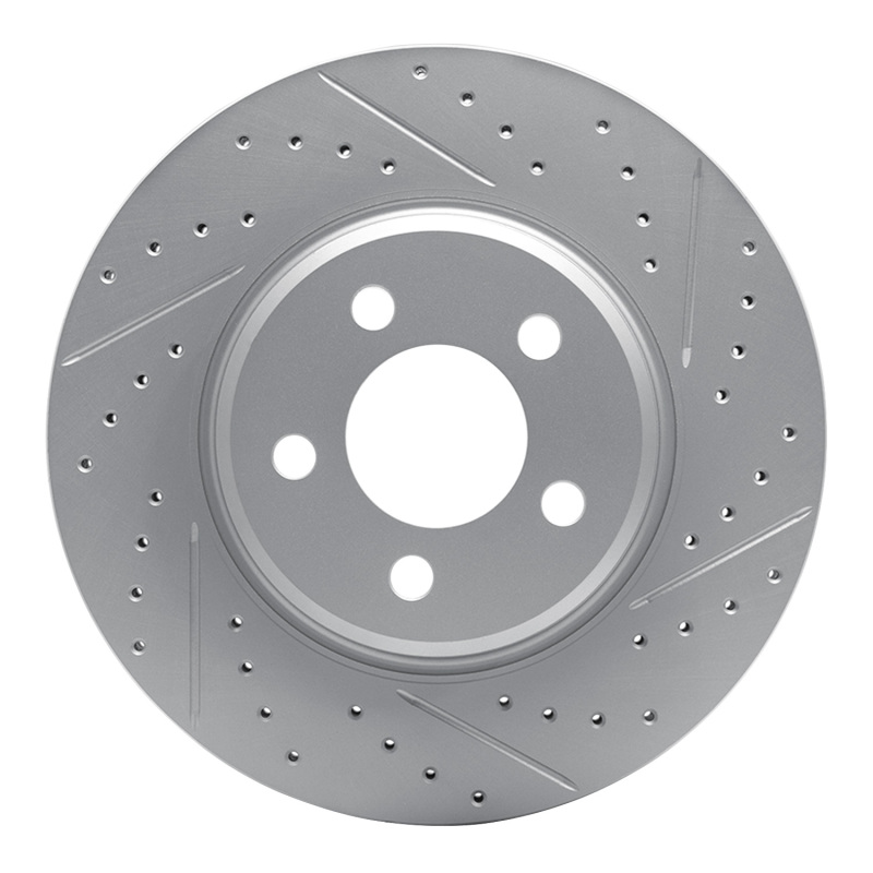 Picture of RNC Geo-Carbon Rotor - Drill & Slot - R1 08-12 Jeep J8 Front Right Drilled & Slotted Geo-Carbon Rotor rnc830-42011R