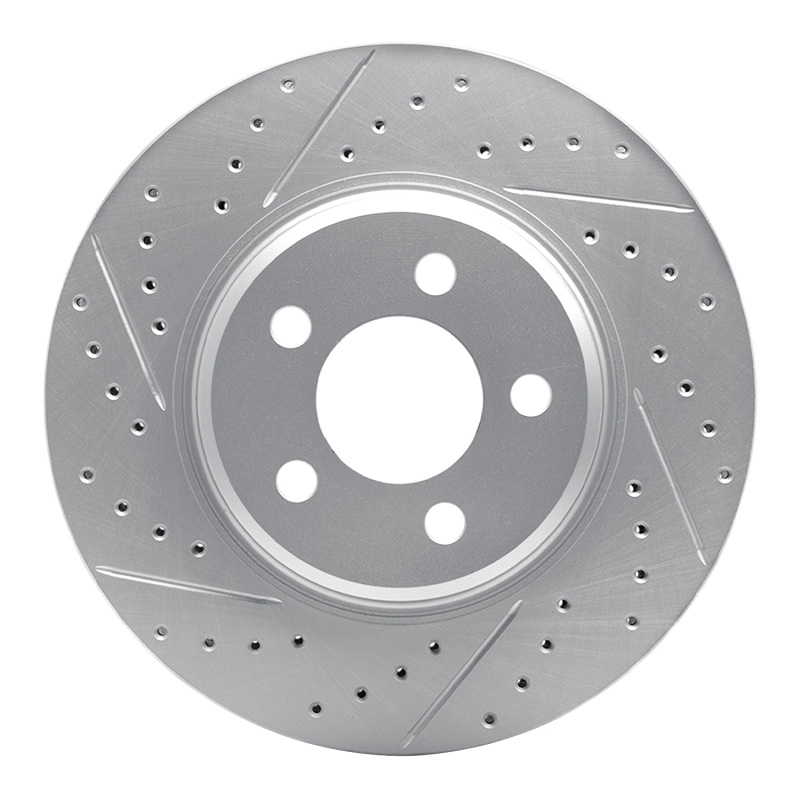 Picture of RNC Geo-Carbon Rotor - Drill & Slot - R1 67-70 Chevrolet Biscayne Front Left Drilled & Slotted Geo-Carbon Rotor rnc830-47030L