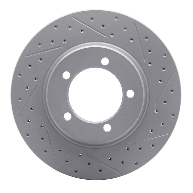 Picture of RNC Geo-Carbon Rotor - Drill & Slot - R1 67-70 Chevrolet Caprice Front Right Drilled & Slotted Geo-Carbon Rotor rnc830-47030R