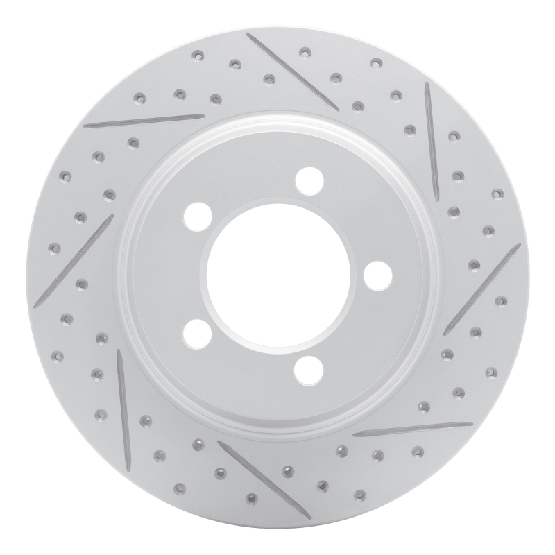 Picture of RNC Geo-Carbon Rotor - Drill & Slot - R1 67-67 Ford Country Squire Front Right Drilled & Slotted Geo-Carbon Rotor rnc830-54042R