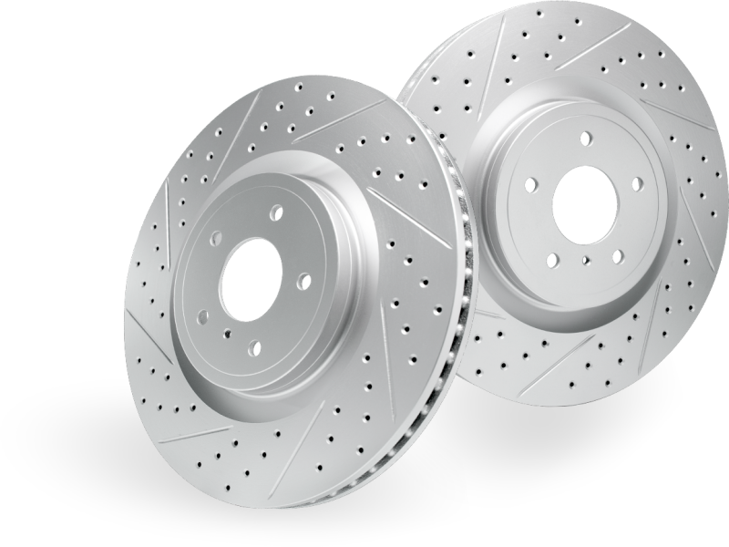 Picture of RNC Geo-Carbon Rotor - Drill & Slot - R1 73-02 Beaver Motorcoach Contessa Rear Right/Front Right Drill & Slot Geo-Carbon Rotor rnc830-71005R