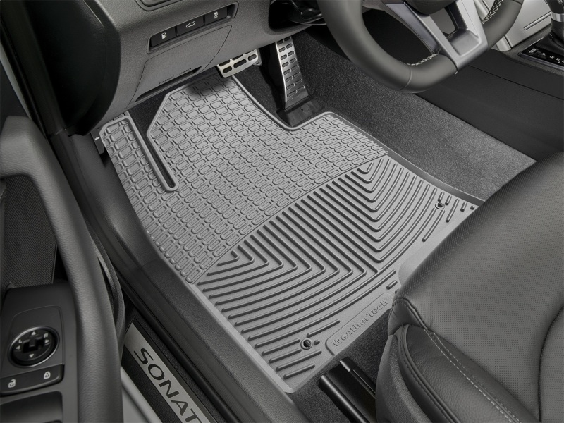 Picture of WeatherTech WT Rubber Mats-Front-Grey Floor Mats - W385GR