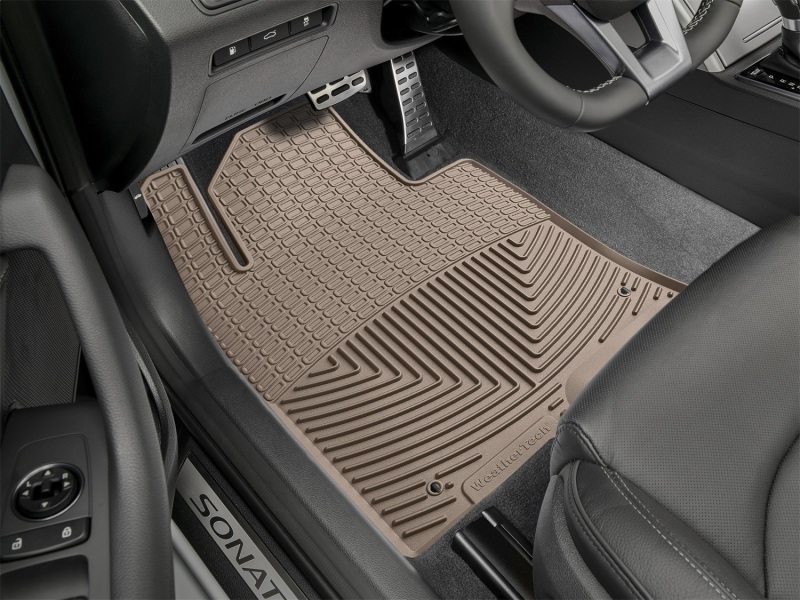 Picture of WeatherTech WT Rubber Mats-Front-Tan Floor Mats - W385TN