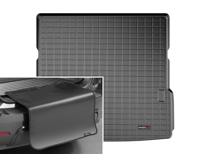 Picture of WeatherTech 2011+ Infiniti QX80/QX56 Cargo Liner with Bumper Protector - Black