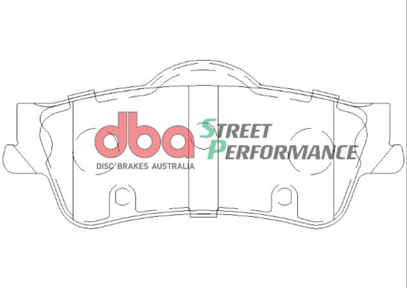 Picture of DBA 08-09 Pontiac G8 3.6 Base/6.0 SP500 Rear Brake Pads