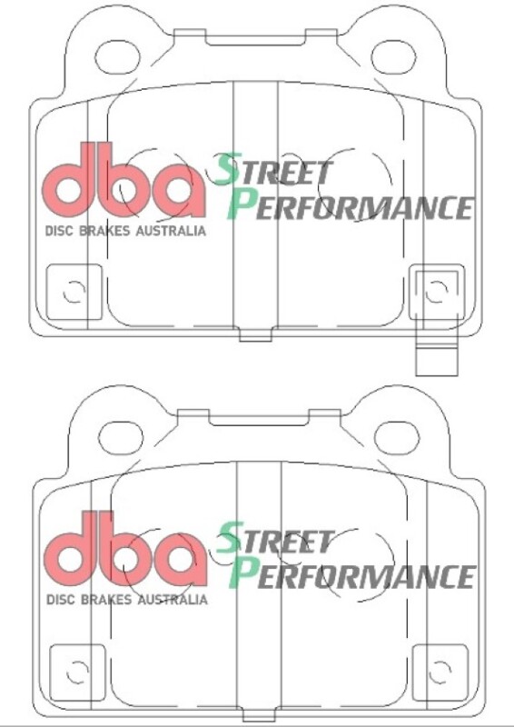 Picture of DBA 08-14 Mitsubishi EVO SP500 Rear Brake Pads