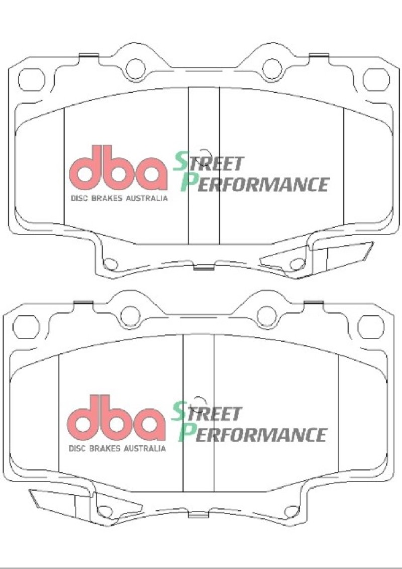 Picture of DBA 91-96 Toyota Land Cruiser SP500 Front Brake Pads
