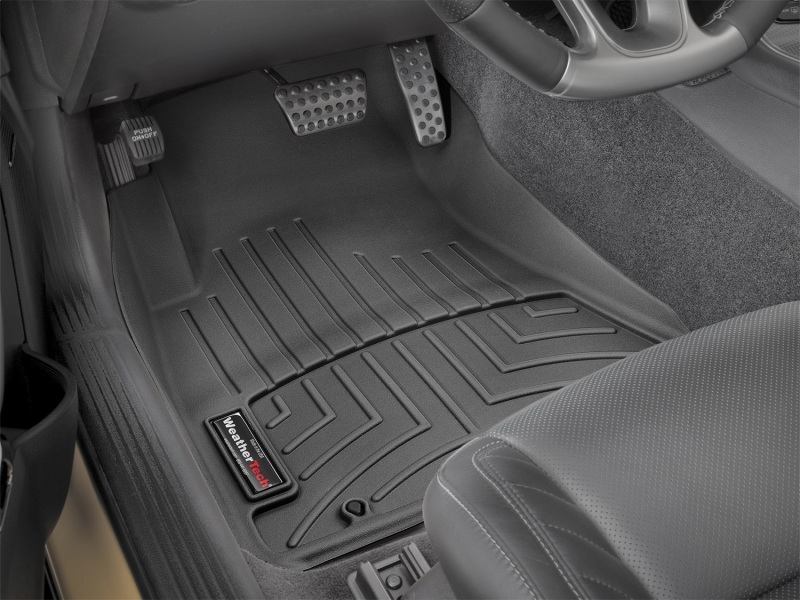 Picture of WeatherTech WT FloorLiner-Front-Blk Floor Mats - 4410491