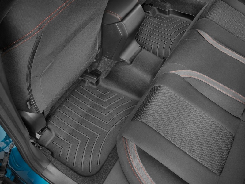 Picture of WeatherTech WT FloorLiner-Rear-Blk Floor Mats - 4411072